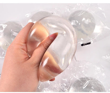 Clear Maltose Syrup Ball Slow Rebound Fidgeting Adult Kids Toys Stress Relief Stress Resistant Ball Squeeze Gift Reliever