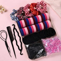 Striped Scrunchies