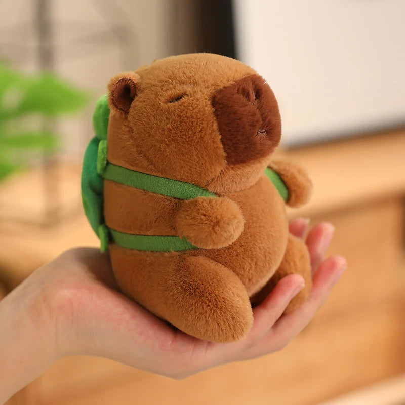 Capybara Plush Toy Pendant Keychain Capibara Cosplay Pokemon Pikachu Disney Stitch Sanrio Kuromi Plushies Stuffed Bag Decor Gift