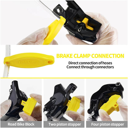 Bicycle Brake Mineral Oil 60ML Bike Hydraulic Disc Brake Oil Bleed Kit For SHIMANO TEKTRO SRAM NUTT Series Brake Repair Tools
