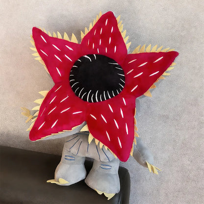 //"Devil Eating Human Flower" cartoon game character plush toy, cute little devil stuffed doll, children's gift