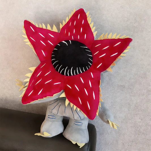 //"Devil Eating Human Flower" cartoon game character plush toy, cute little devil stuffed doll, children's gift