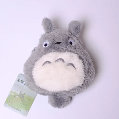 12cm Cartoon Totoro Plush Coin Purse Kawaii Japanese Toy Totoros Doll Cute Movie Character Children Birthday Gift