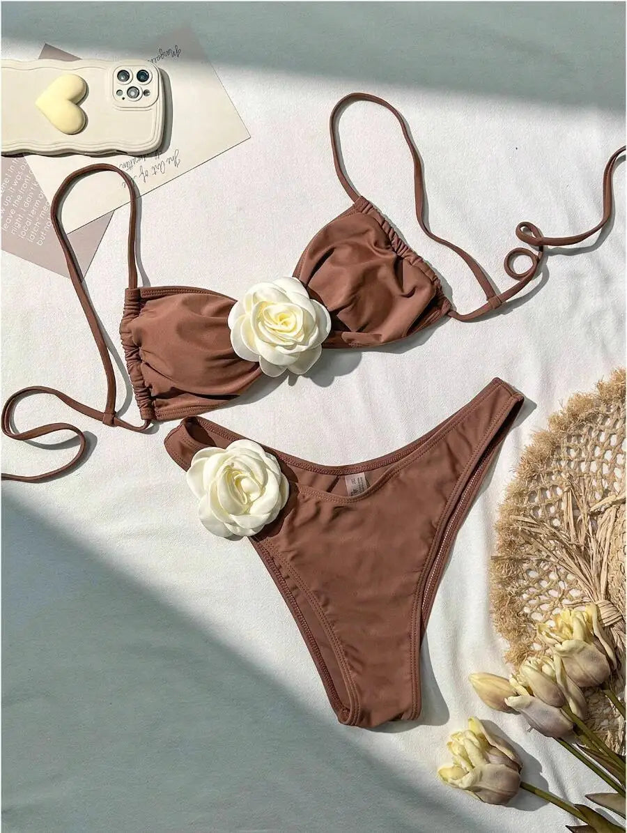 Sexy Bikinis 2026 Women's Swimwear Female Swimsuit For Swimming Wear Bathing Suits Brazilian Bikini Set Beachwear Pool Bather
