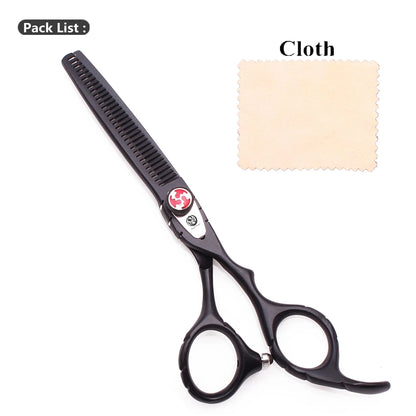 Purple Dragon Hair Scissors Professional 6" Japan Stainless Hair Cutting Scissors Barber Shop Hairdressing Thinning Shears Z1019