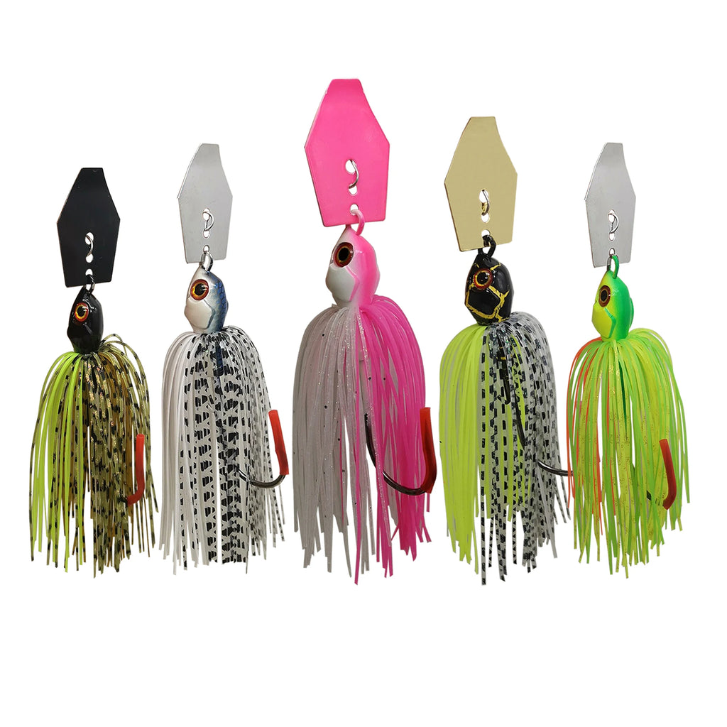 Mycena Fishing Lure Chatter Bait Spinner Bait 7G/9G/11G/14G/21G  Blade Jig Dancer Buzzbait wobbler chatterbait for bass pik