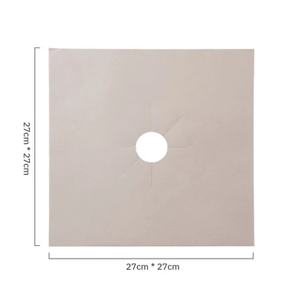 8/4/1pcs Stove Protector Cover Liner Gas Stove Protector Stove Stovetop Burner Protector Kitchen Accessories Mat Cooker 27cm