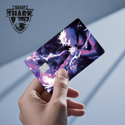 2025 New Magic Shark Anime Money Charge 404 Error ID Game Machine Film Skin Sticker for Debit Bank Credit Card