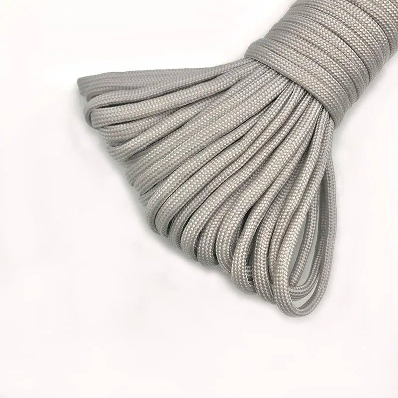 4 Size Dia.4mm 7 Stand Cores Paracord 550 For Survival Parachute Cord Lanyard  Climbing Camping Rope Hiking Clothesline Bracelet