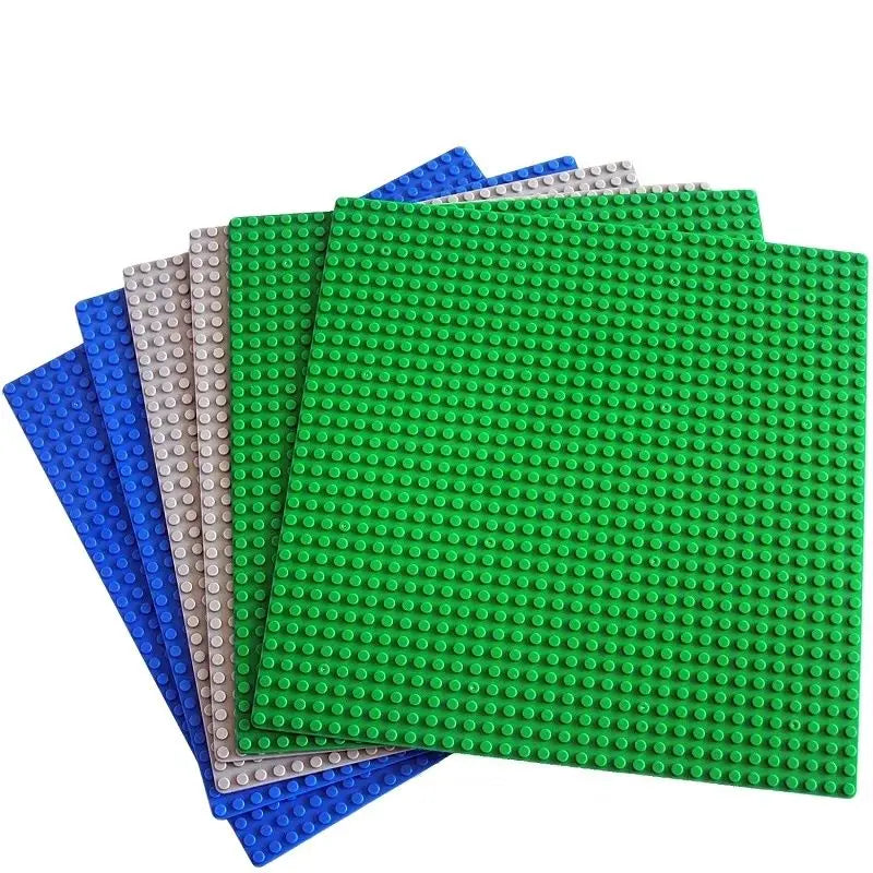 Baseplates 32x32 16x32 Dots Classic Base Plates MOC Bricks City Dimensions Building Blocks Figures Construction Toys