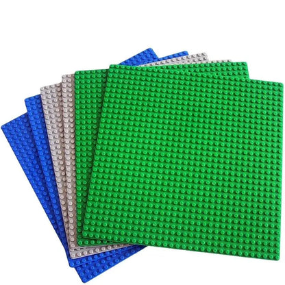 Baseplates 32x32 16x32 Dots Classic Base Plates MOC Bricks City Dimensions Building Blocks Figures Construction Toys