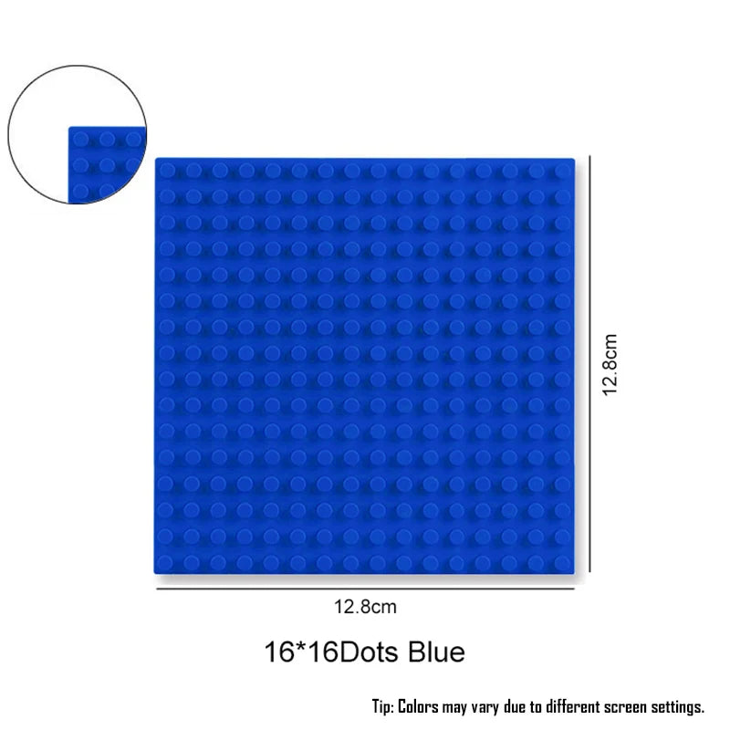 32x32x16x16 Dots Classic Base Plates MOC DIY Plastic Bricks Baseplates City Dimensions Building Blocks Figures Construction Toys