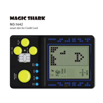 2025 New Magic Shark Anime Money Charge 404 Error ID Game Machine Film Skin Sticker for Debit Bank Credit Card