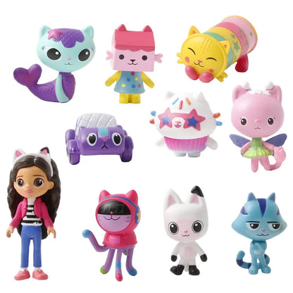 Gabby's Dollhouse Action Figure Cute Doll Collection Model Toys