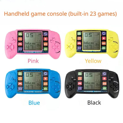 Portable Handheld Game Console BRICK GAME Handheld Players Nostalgic Educational Toys Pocket 4 Colors Classic Childhood Gift