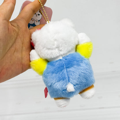 Anime Shark Cat Co Branded Cross-dress Kuromi Hello Kitty Cinnamoroll Plush Toys Collect Decoration Pendant Gift