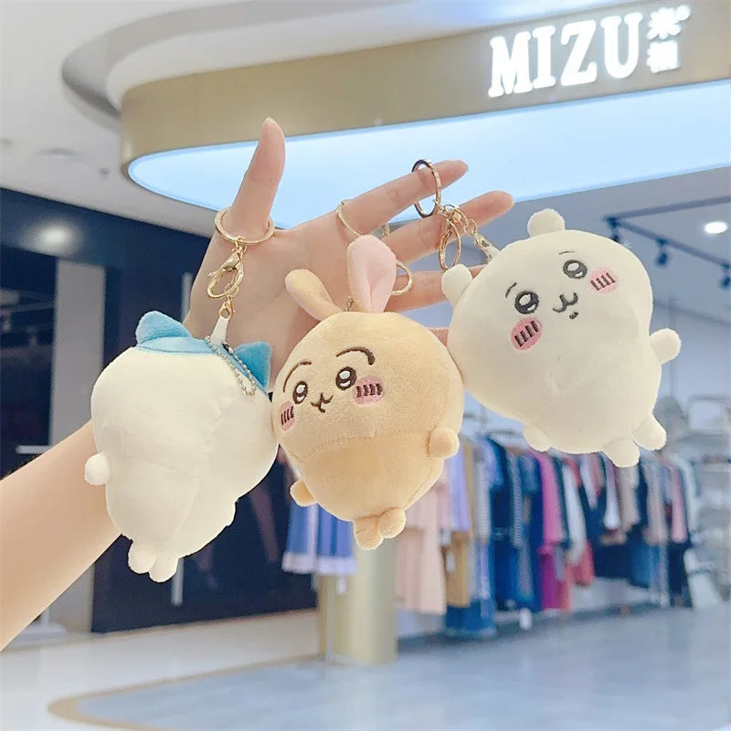 Chiikawa Usaqiji Ikawachi Small Eight Pendant Cartoon Cute Doll Key Chain Backpack Pendant