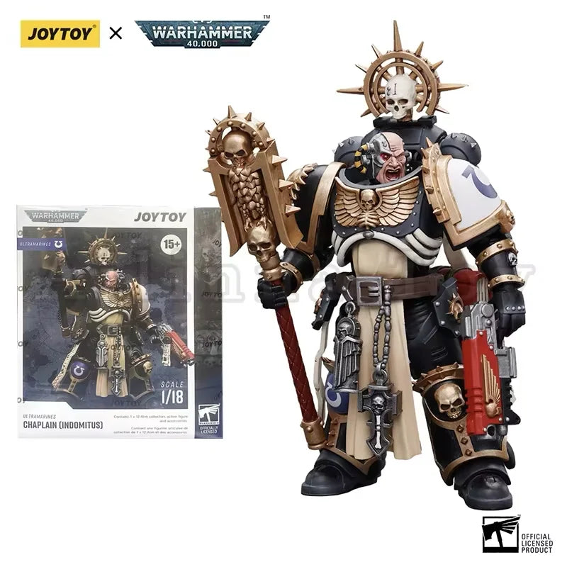 JOYTOY 1/18 Action Figure The Horus Heresy 40K New Ultra Squads & Mechas Lieutenant Titus Anime Military Model
