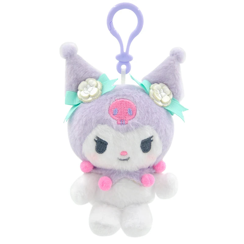 Genuine Sanrio Hangyodon Melody Kuromi Pendant Plush Toys Small Charms Sayuri Model Doll Stuffed Toys Girls Boys Birthday Gifts