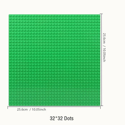 Baseplates 32x32 16x32 Dots Classic Base Plates MOC Bricks City Dimensions Building Blocks Figures Construction Toys