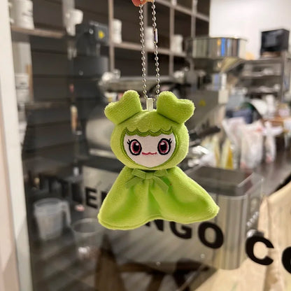 9pcs New Korean Super Star Plush Keychain Pendant TWICE Momo lovely Doll Keybuckle Plush Toy for Fans ONCE Girls