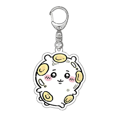 Chiikawa Pendant Anime Comic Acrylic Peripheral Keychain Hachiware Usagi Cute Pendant Bag Hanging Decoration Decoration