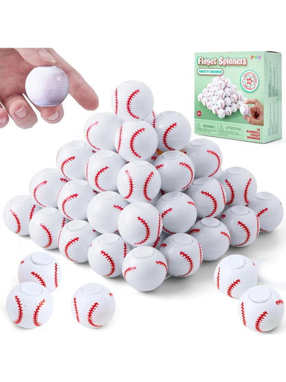 JOYFY 36 Pack Soccer Fidget Spinners Soccer Party Favors Fidget Toys Bulk Goodie Bag Stuffers for Kids Birthday Chirstmas Party