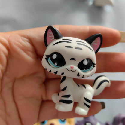 Little Baby pets  LPS Cute Short Hair Cats Deer Tortoise Bear Monkey Dolphin Spaniel Dogs Tortoise Figure Toy Gift