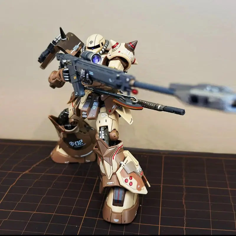 Hg 1/144 Ms-06gd Zaku Southern Cross Star Selma Assembly Action Figures Robot Plastic Model Children'S Educational Toys Gift