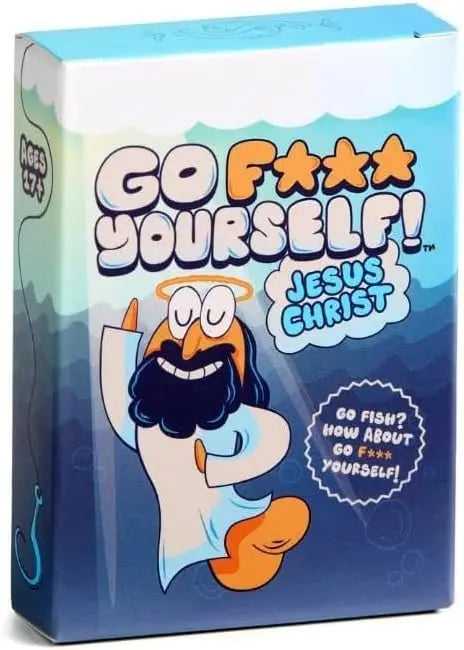 Go F Yourself Jesus Christ! – The Grown Up Go Fish Card Game You've Always Wanted Hilarious Party Game for Grown Ups, 2+ Players