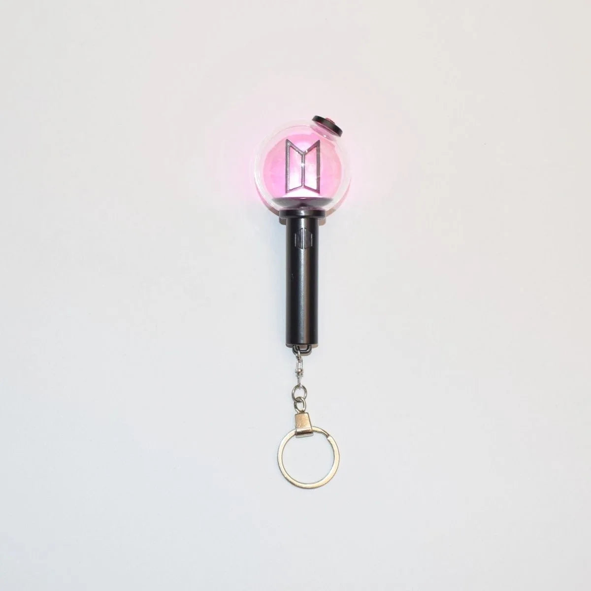 New Mini Kpop Army Ver.4 Lightstick Keychain Light Up Pendant Keyring