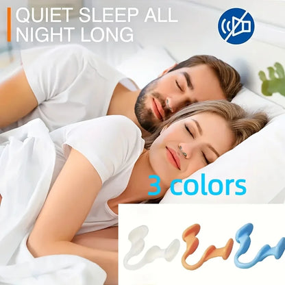 3Pcs Silicone Sleeping Nasal Dilator - Improves Sleep Quality and Anti-snoring, Pure Physical Anti-snoring Solution