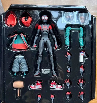 NEW Legends Sentinel SV SHF Spider Man Action Figure Spider-Verse Miles Morales Peni Parker Joint Movable Anime Figures Toys