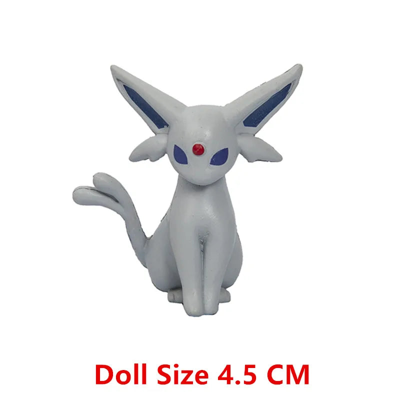 Pokemon Anime Figure Pikachu Sun Elf Eevee Gengar Monstruo De Bolsillo Cartoons Figure Model Action Toy Kids Gift Buy in bulk