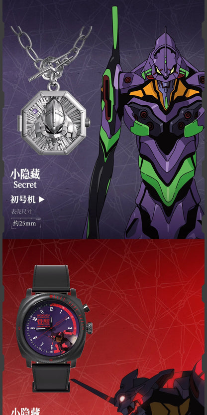 Original Boxfun Eva Evangelion The Final Mission Series Wrist Watch Blind Box Asuka Anime Peripheral Ornament Collection Gift