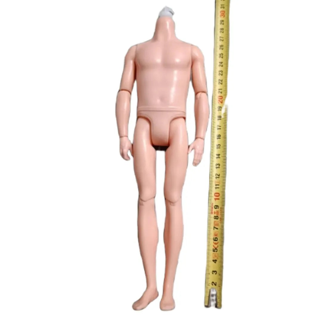 30CM Beige Coffee 1/6 Male Yoga Doll Body DIY Dressing Doll Figure Parts Accessories for Collectible Toys