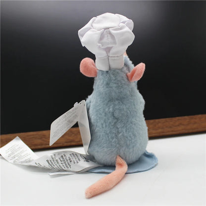 Ratatouille Chef Remy Plush Doll Magnetic Shoulder Decor Kawaii Creativity Plush toy Birthday Surprise Surrounding Birthday gift