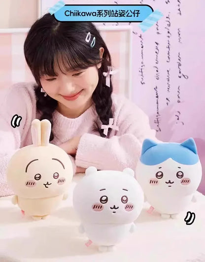 Oversized Chiikawa Series Standing Doll Plush Doll Cartoon Cute Hachiware Plush Toy High Quality Kawaii Usagi Gift