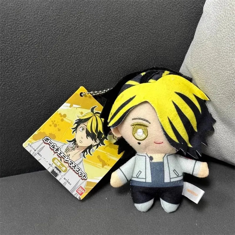 10cm Anime Plush Doll Toy Manjiro Sano Ryuguji Ken Habumiya Ichiho Venue Keisuke Matsuno Chidori Sankilon Stuffed Toy Pendant