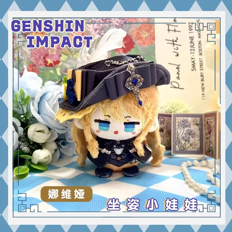 Genshin Impact Plush Doll Lumine Dainsleif Yoimiya Aether Alhaitham Kaveh Freminet Focalors Arlecchino Neuvillette Toy Kids Gift
