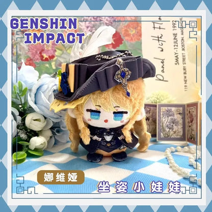 Genshin Impact Plush Doll Lumine Dainsleif Yoimiya Aether Alhaitham Kaveh Freminet Focalors Arlecchino Neuvillette Toy Kids Gift