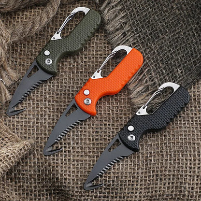 1-4PCS Portable Mini Unboxing Tool Letter Opener Serrated Hook Package Opener Express Box Cutter Safe Compact Tool