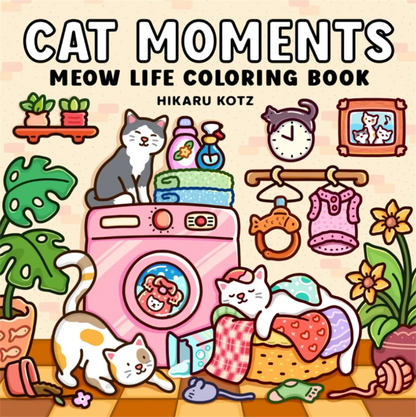 Cozy Japan: Cute Coloring Book for Adults and Teens with Charming Characters and Delightful Japanese Scenes for Relaxation
