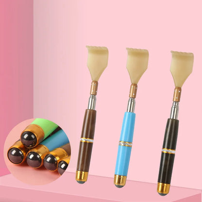 Extendable Magnetic Ball Back Scratcher Telescopic Scratcher Massager Portable Back Reliever