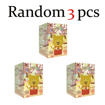 2026 New Winnie The Pooh Candy Series Blind Box,Cute Vinyl Face Pendant Pupu Bear Doll Fashion Trend Toy Christmas Gifts