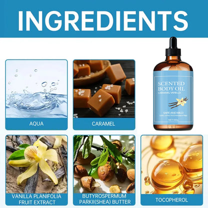 Fragrant Body Oil, Deeply Nourishing with Coconut Oil, Ascorbic Acid Strengthens the Barrier, and the Formula Is Made with Pure Plant Ingredients, Specifically Designed to Improve Dryness and Peeling Skin