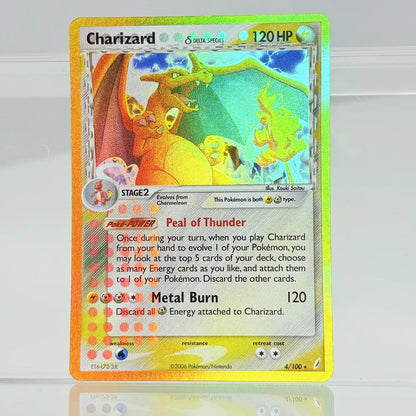Holographic Game Trading Collection PTCG Proxy Cards Charizard Pikachu Mew EX Singl PKM Foil Cards PROXY Card