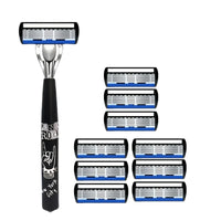 1 handle 9blades