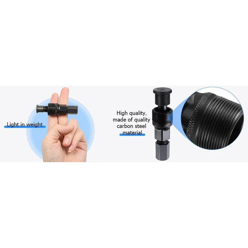 1Pc Bicycle Crankset Puller Crank Arm Puller Remover Bike Tools Mountain Crank Extractor Bicycle Carbon Steel Repair Tool MTB