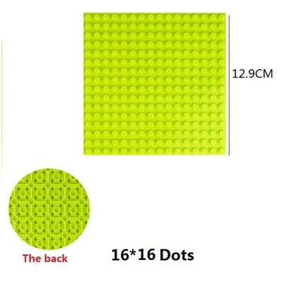 Classic Base Plates Plastic Bricks Double-sided 16*32 32X32 Dots City Blocks Baseplate DIY Parts Board Toys Kids Gift